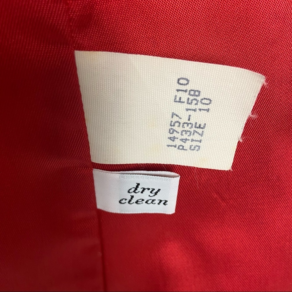 Vintage Pendleton Wool Red Blazer - image 5